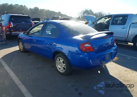 2005 Dodge Neon Sxt z USA, uszkodzony, nr VIN 1B3ES56C45D114566